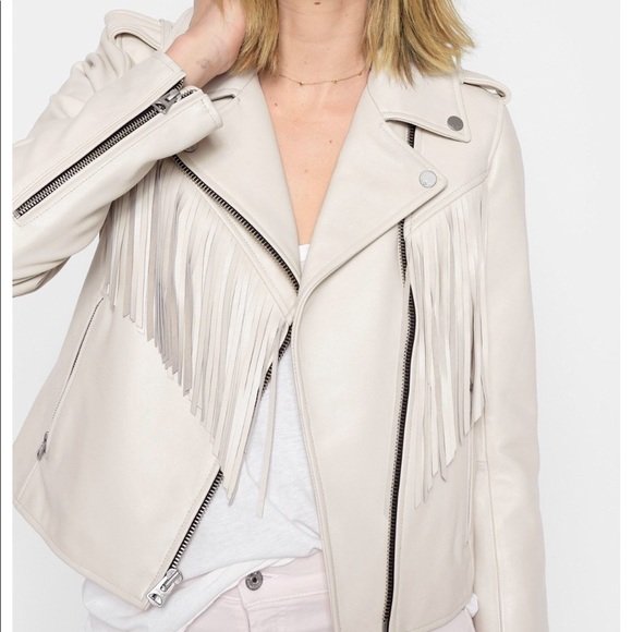 for all mankind leather jacket